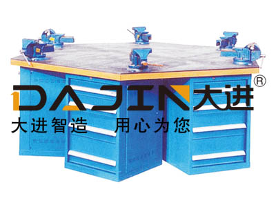 六边形工作桌