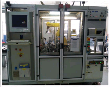 机器人汽车油阀检测站